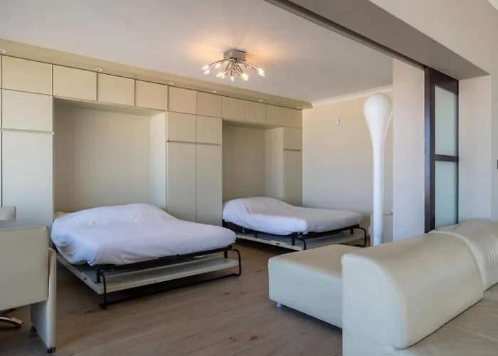 Lägenhet Bel Air - Luxury Seaside With Panoramic View And Jacuzzi T16 Oostende